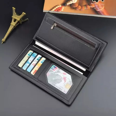 Leather Long Wallet For Men Card Holder.