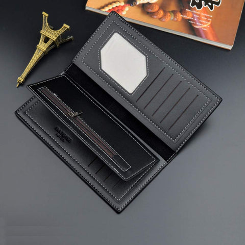 Leather Long Wallet For Men Card Holder.